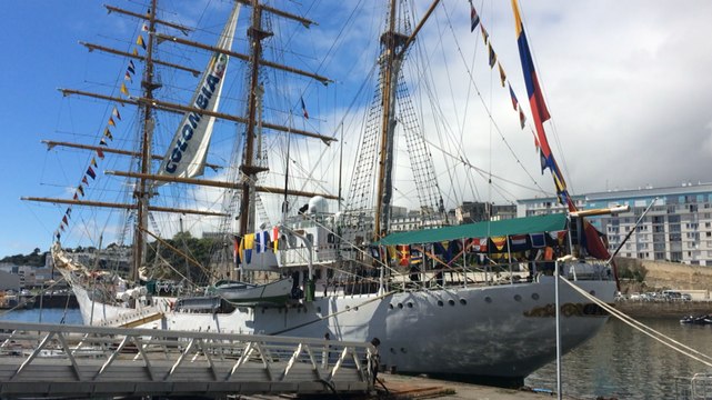 Visite à bord du voilier Gloria