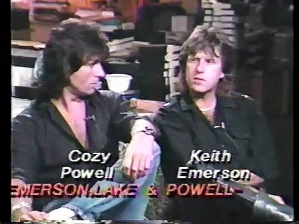 Emerson, Lake and Powell MuchMusic Interview, Toronto 09 04 86