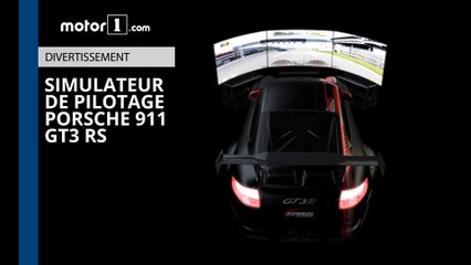 Test - Simulateur de pilotage dans une Porsche GT3 RS !