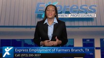 Express Employment Professionals of Farmers Branch, TX |Impressive 5 Star Review by Gabby R.