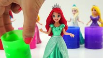 Family Finger Learn Colors Frozen Slime Disney Princess Learning Colors Songs For Children