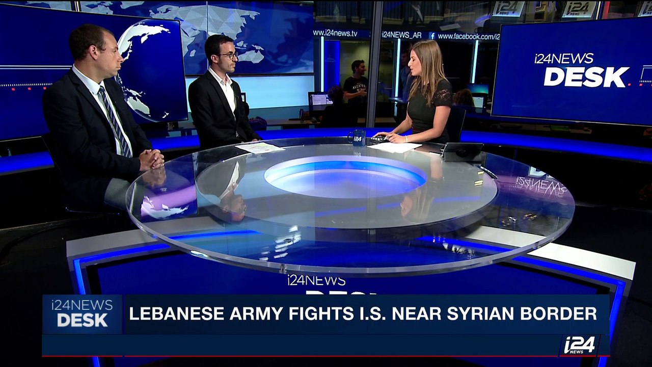 i24NEWS DESK | Lebanese army fights I.S. near Syrian border | Monday, August 21st 2017
