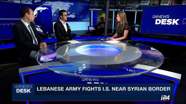 i24NEWS DESK | Lebanese army fights I.S. near Syrian border | Monday, August 21st 2017
