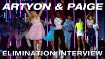 Elimination Interview- Artyon & Paige Thank America For Their Support - America's Got Talent 2017