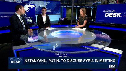 i24NEWS DESK | Netanyahu, Putin to discuss Syria in meeting | Monday, August 21st 2017