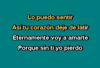 Eternamente - Sentidos opuestos (Karaoke)