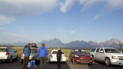Eclipse chasers flock to Jackson, Wyoming