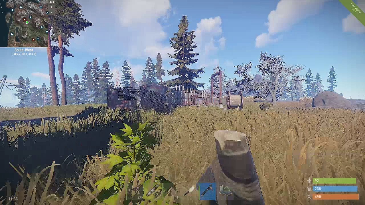 Rust Comecei com sorte