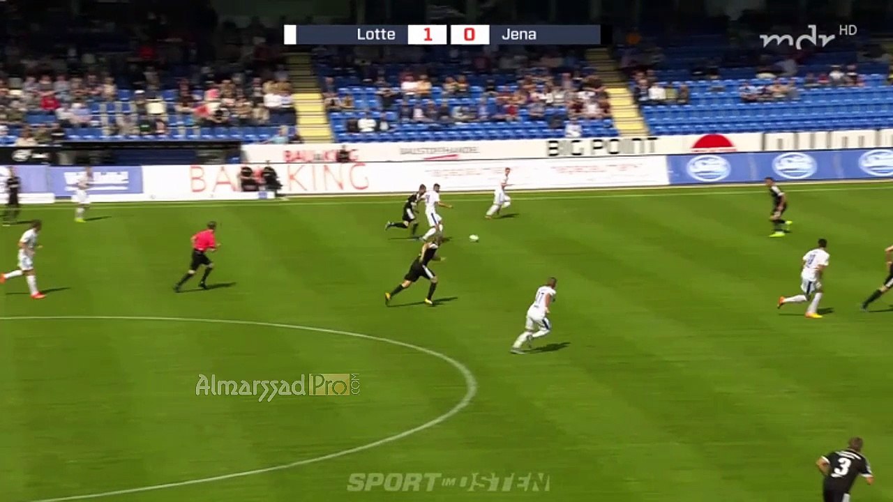 Doppelpack Hamadi Al Ghaddioui vs Jena 21.08.2017 / 3.Liga
