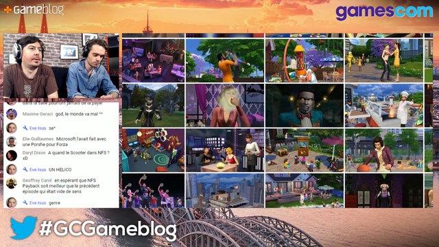 EA Conference Gamescom Angel et Camille