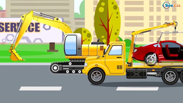 Мультфильм про машинки Гонка Монстр Трак Гоночная Машинка Полицейская Машинка Все Серии Подряд