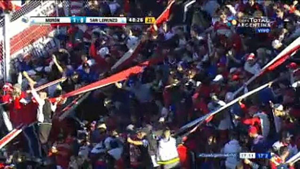 El gol de Deportivo Morón ante San Lorenzo en l...