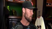 HUNTER STRICKLAND POST GAME INTERVIEW POSTGAME BRYCE HARPER BRAWL FIGHT NATIONALS GIANTS 5