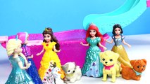 Y Ana acortar congelado magia fiesta piscina princesas Sofía sorpresa juguetes Orbeez disney elsa fi