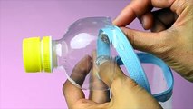 DIY Easy Recycled Plastic Bottle Pencil Case | Back to School Craft Tutorial | Kawaii Felt
