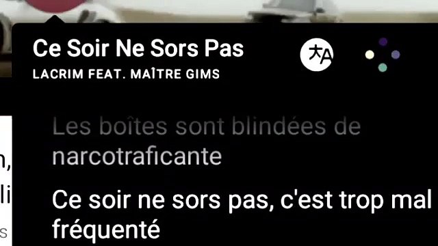 Lacrim, Maître Gims - Ce soir ne sors pas (Paroles_Lyrics)