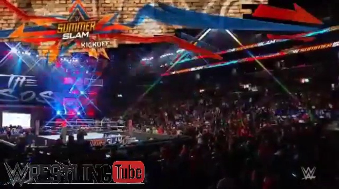 The New Days Vs The Usos Summerslam Tag Team Match -Wwe Special 21 Aug 2017