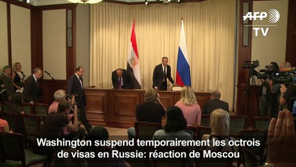 Washington suspend temporairement les octrois de visas en Russie
