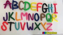 A B C alfabeto Niños colores para Niños jardín de infancia Aprender jugar canciones sorpresa juguetes Doh |