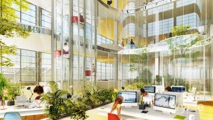 Bike Up A Wall Instead Of Using An Elevator