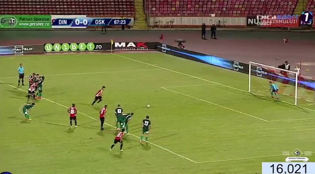 Hanca S. (Penalty) GOAL HD - Din. Bucuresti 1-0 Sepsi 21.08.2017