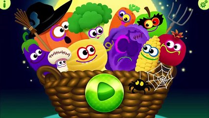 И Детка ребенок цвета образовательных питание для фрукты Веселая игра Дети Дети ... Узнайте играть овощи с