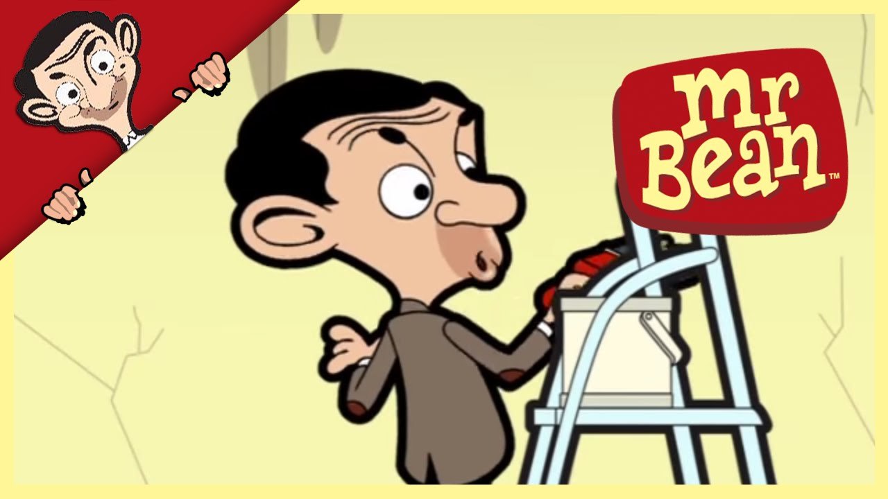 Mr Bean Cartoon - Art Thief