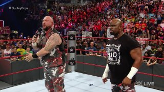 The Dudley Boyz say goodbye: Raw, Aug. 22, 2016