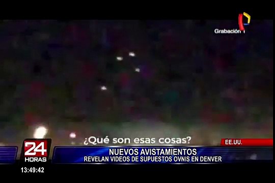 EEUU: Ovnis son avistados en diferentes puntos de Denver