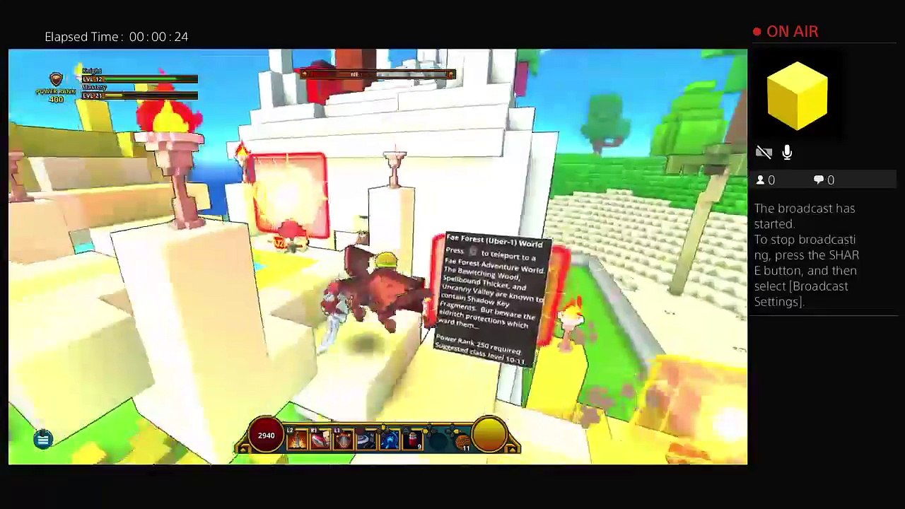 Trove PS4 Broadcast