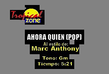 Ahora Quien (Pop) - Marc Anthony (Karaoke con voz guia)