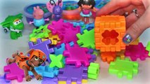 Massinha de Modelar Play-Doh Dora Aventureira com Patrulha Canina e Peppa Pig Surpresa Com