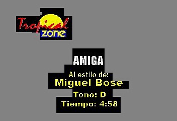 Amiga - Miguel Bose (Karaoke)