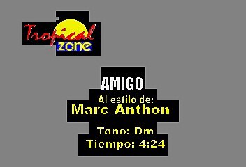 Amigo - Marc Anthony (Karaoke con voz guia)