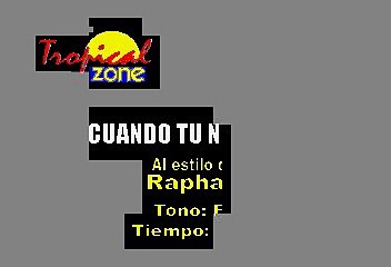 Cuando Tu No Estas - Raphael (Karaoke)