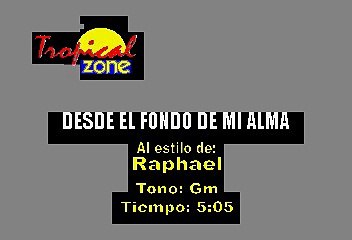 Desde El Fondo De Mi Alma - Raphael (Karaoke)