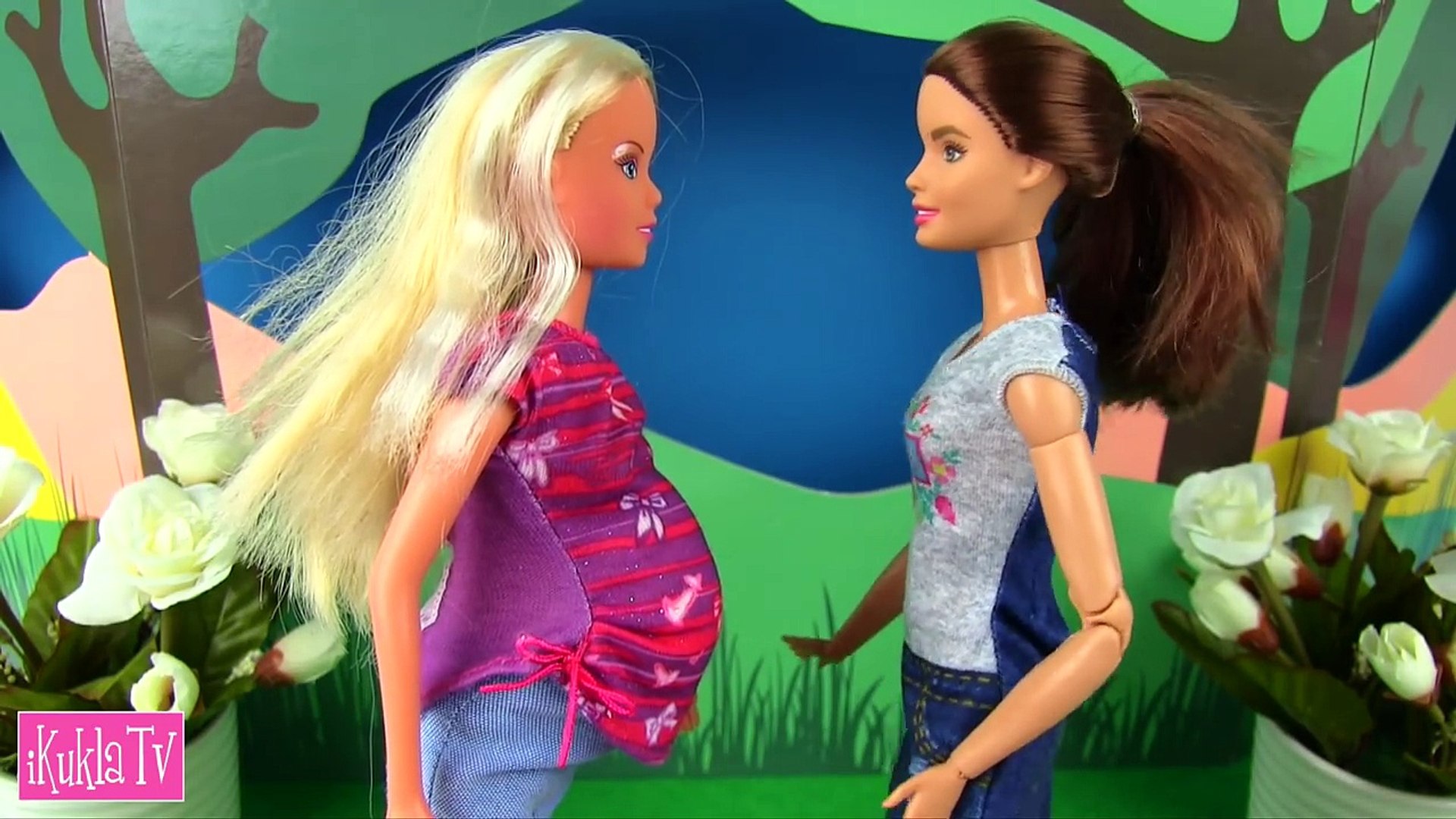 jeux barbie enceinte