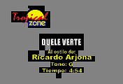 Duele Verte - Ricardo Arjona (Karaoke)