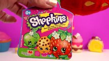 Shopkins Season 1 Plushies Kooky Cookie Strawberry Kiss Apple Blossom 3 Plushy Toy Unboxin