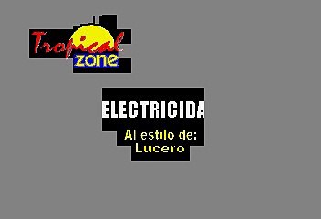 Electricidad - Lucero (Karaoke)