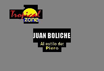 Juan Boliche - Piero (Karaoke)