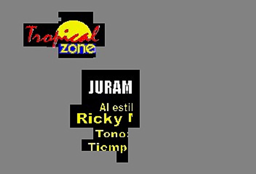 Juramento - Ricky Martin (Karaoke)