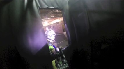 Getting stabbed while playing airsoft?