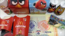 Acción enojado aplicación aves gratis Feliz comida película juguetes 2016 mcdonalds power-ups trayliner sca