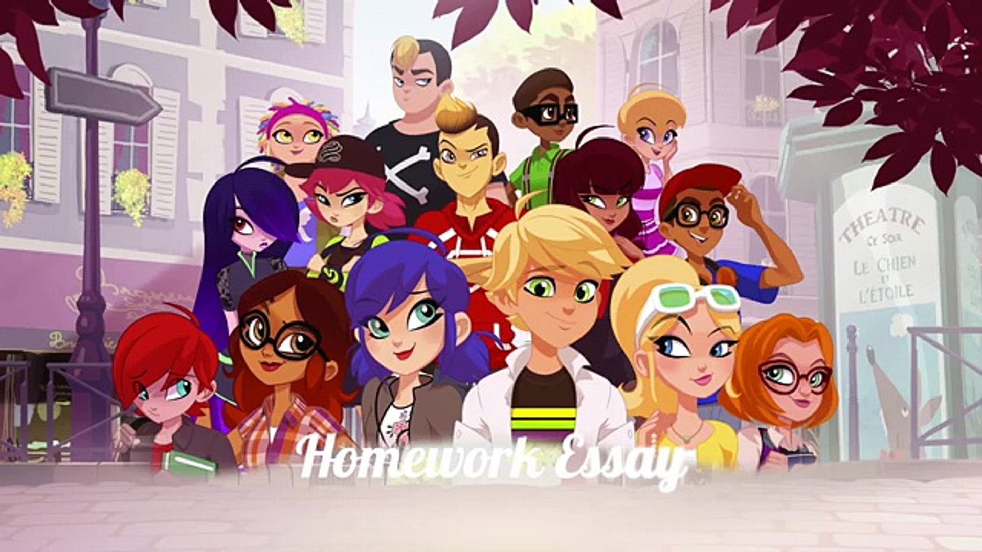 Miraculous Ladybug Webisode 105 Homework Essay Tales Of Ladybug Cat Noir