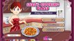 Poulet classe cuisine pour des jeux enfants Sara Kung pao