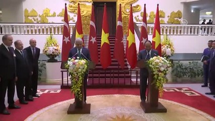 Başbakan Yıldırım Vietnam'da - Ortak Basın Açıklaması