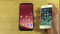 Samsung Galaxy S8 vs. iPhone SE - Which Is Faster