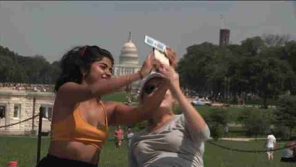 Estados Unidos admira su eclipse del siglo