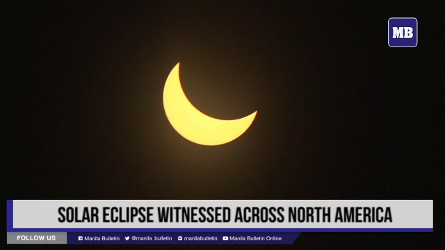 Solar eclipse witnessed across North America